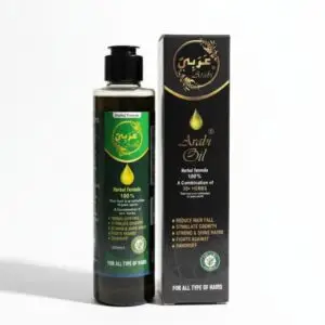 Arabi Herbal Hair Oil – 20+ Herbs Formula | Hair Fall Control, Fast Growth, Thickness & Shine